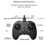 Flying Sword Remote Control Jet Airplane Toy with 2.4GHz Controller | Fighter Aircraft Model with Propellers, Rechargeable Battery, Landing Gear & Charger | Lightweight RC Plane for Kids & Beginners - Image 3