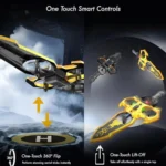 Flying Sword Remote Control Jet Airplane Toy with 2.4GHz Controller | Fighter Aircraft Model with Propellers, Rechargeable Battery, Landing Gear & Charger | Lightweight RC Plane for Kids & Beginners - Image 2
