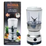 Nima Double 2 in 1 Electric Grinder & Juser Best Steel Quality Portable