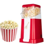 Popcorn Portable 1200W Electric Popcorn Maker, Oil Free Snack Maker - 15 Years Warranty 200 ml Popcorn Maker (Multicolor)