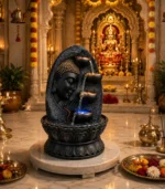 Lord Budha ji Water Fountain With Led Lights For Home Decor/ Office Gifting item With Box Packing (Size 18 Inch) - Image 2