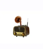 Vintage Wooden Bluetooth Speaker Radio with FM AM Reception | Portable