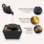 Magic teapot Water fountain with flowing water for home docer & office ,gift - Image 4