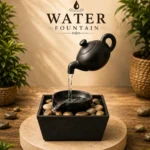 Magic teapot Water fountain with flowing water for home docer & office ,gift