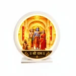 Shri Ram Darbar 3D LED Night Lamp | Ram Sita Hanuman Ji Decorative Table Light for Home, Mandir & Pooja Room Diwali & Festival Gift