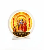 Shri Ram Darbar 3D LED Night Lamp | Ram Sita Hanuman Ji Decorative Table Light for Home, Mandir & Pooja Room Diwali & Festival Gift